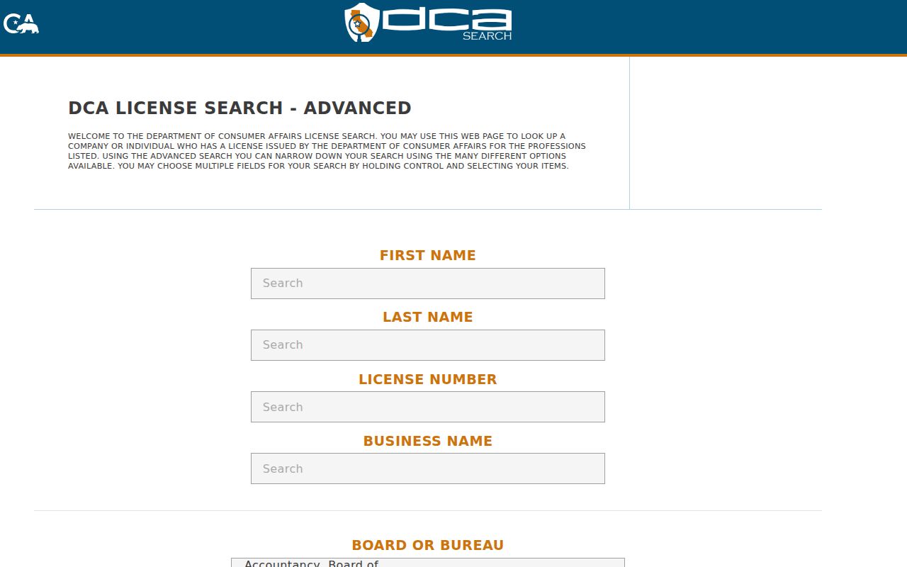 South San Francisco people search in California license records