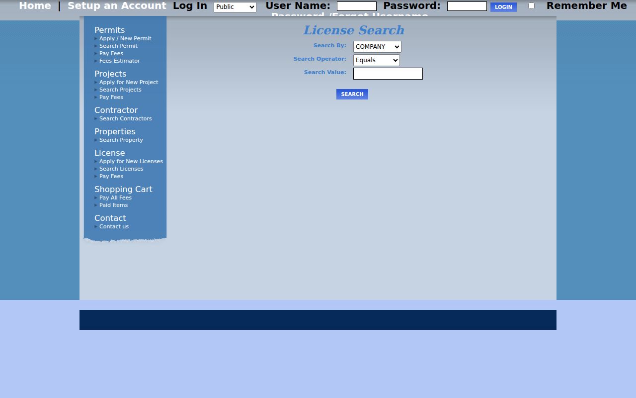 South San Francisco records company and license lookup